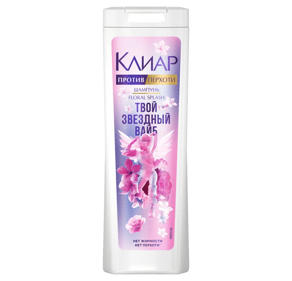 Шампунь КЛЕАР жен. против перхоти FLORAL SPLASH 380 мл