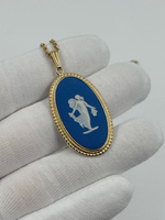 Кулон Wedgwood синий