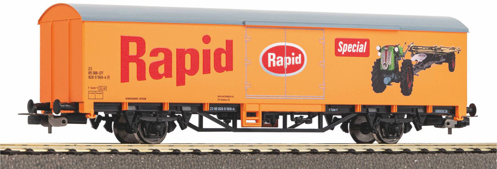 Крытый грузовой вагон Rapid SBB IV