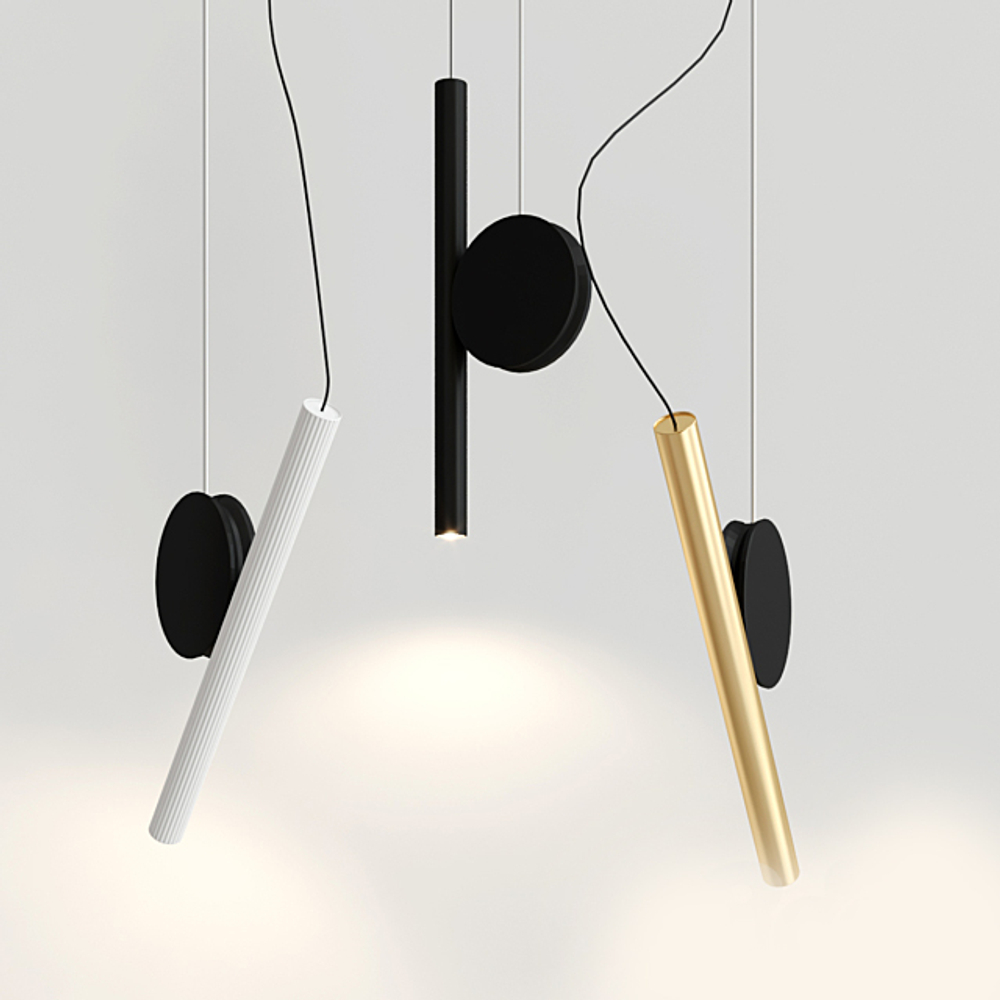 Pendant design lamp  Doi Meneghello by Luceplan (White)