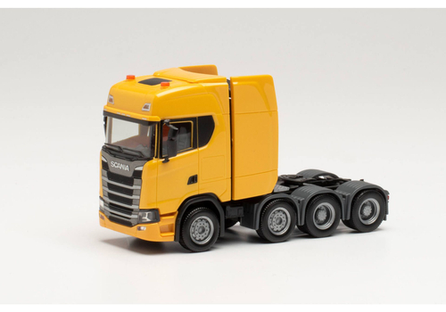 Тяжелый тягач Scania CS HD, желтый