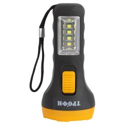Светодиодный фонарь Трофи UB-101 универсальный на батарейках 1Вт 1 SMD+4 LED 1хAA | Универсальные  фонари