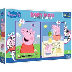 Puzzle "Baby MAXI 2x10" - Peppa's good day / Peppa Pig