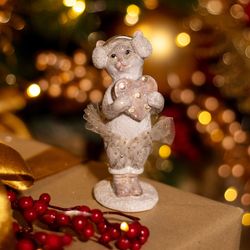 СТАТУЭТКА "КОШЕЧКА С СЕРДЦЕМ" 5,5Х5Х12 СМ