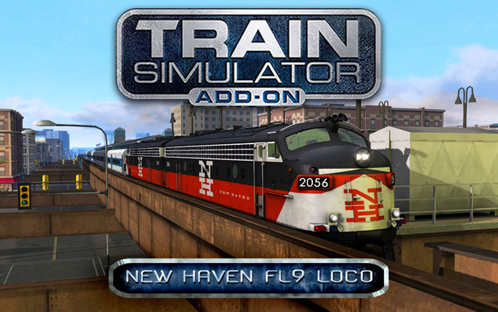 Train Simulator: New Haven FL9 Loco Add-On (для ПК, цифровой код доступа)