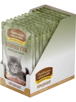 Корм для котят пауч 70г*12шт