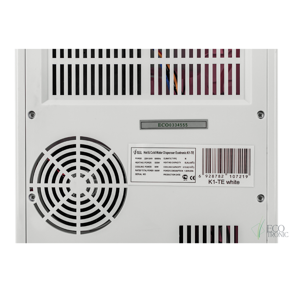 Кулер Ecotronic K1-TE white