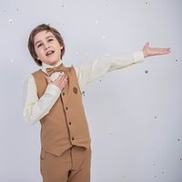 Рубашка хлопковая "Молоко"