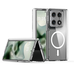 Прозрачный защитный чехол с MagSafe для Motorola Razr Fold, серия Clin Mag Series от Dux Ducis