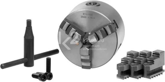 Трёхкулачковый токарный патрон OCM K11-200