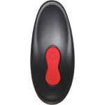 Черный вибростимулятор простаты Adam s Rechargeable - 11,7 см. (Цвет: черный)