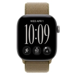 Умные часы Apple Watch Series 12 GPS, 42mm, Space Gray Aluminum Case with Olive Sport Loop