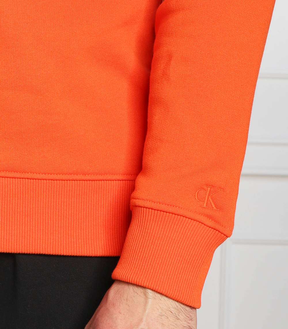 Худи seasonal blocked logo hoodie CALVIN KLEIN JEANS - оранжевый(J30J321904)