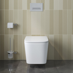 Унитаз подвесной безободковый с сиденьем микролифт BelBagno DUE BB5171CH-TOR/SC