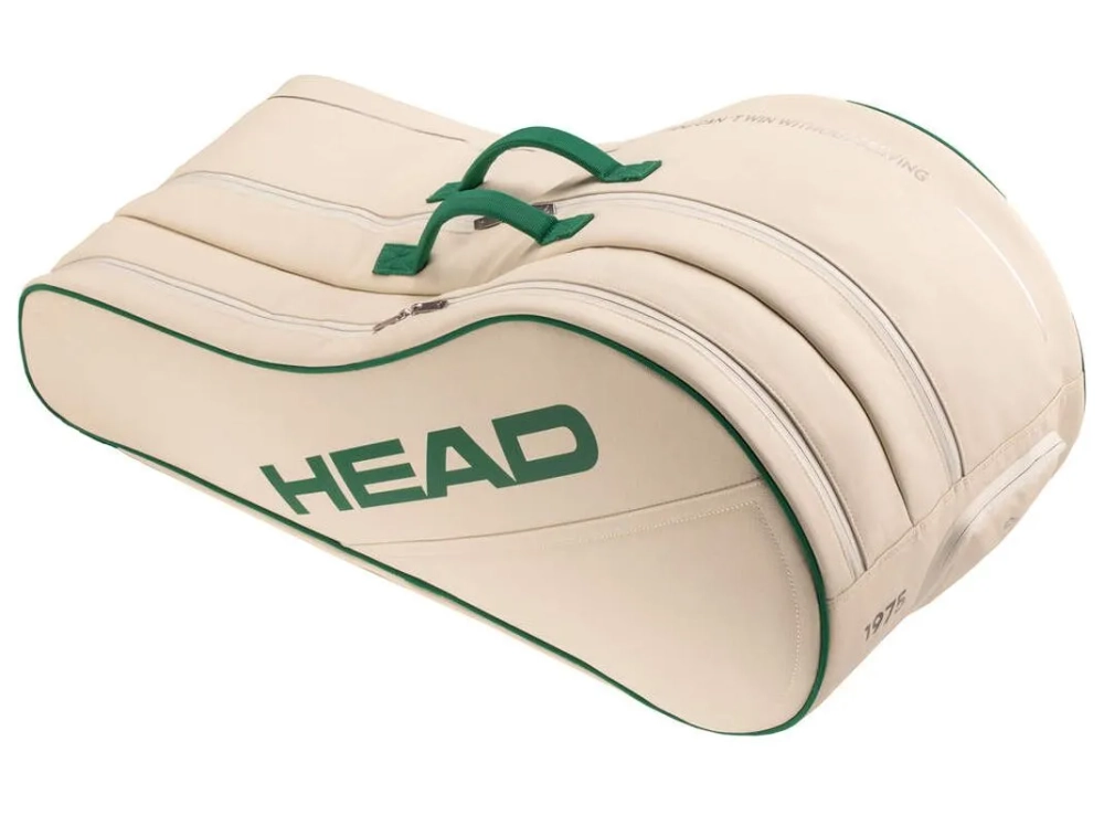Сумка теннисная Head Arthur Ashe Racquet Bag L - white/green