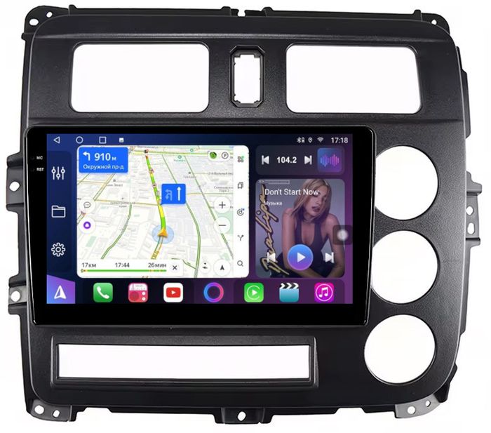 Магнитола для Sollers Argo 2022-2024+ - FarCar S500-TS10 монитор 9.5" QLED на Android 14, Быстрая, CarPlay, 4G SIM-слот