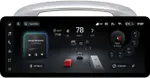 Магнитола для Hyundai Verna 2006-2010 (рамка серебро) - Teyes CC4PRO монитор 12.3" 2K QLED + рамка 9, Android 13, Быстрейшая, Snapdragon 778G, ИИ, CarPlay, DSP, 4G SIM-слот