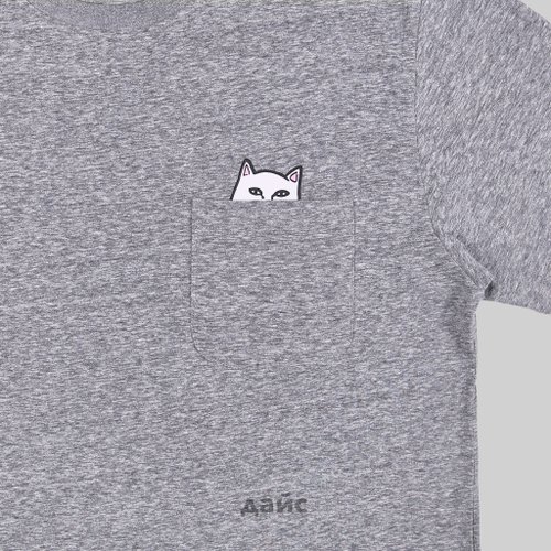 Футболка мужская Ripndip Lord Nermal Pocket Tee артикул:RND0412W - купить в магазине Дайс