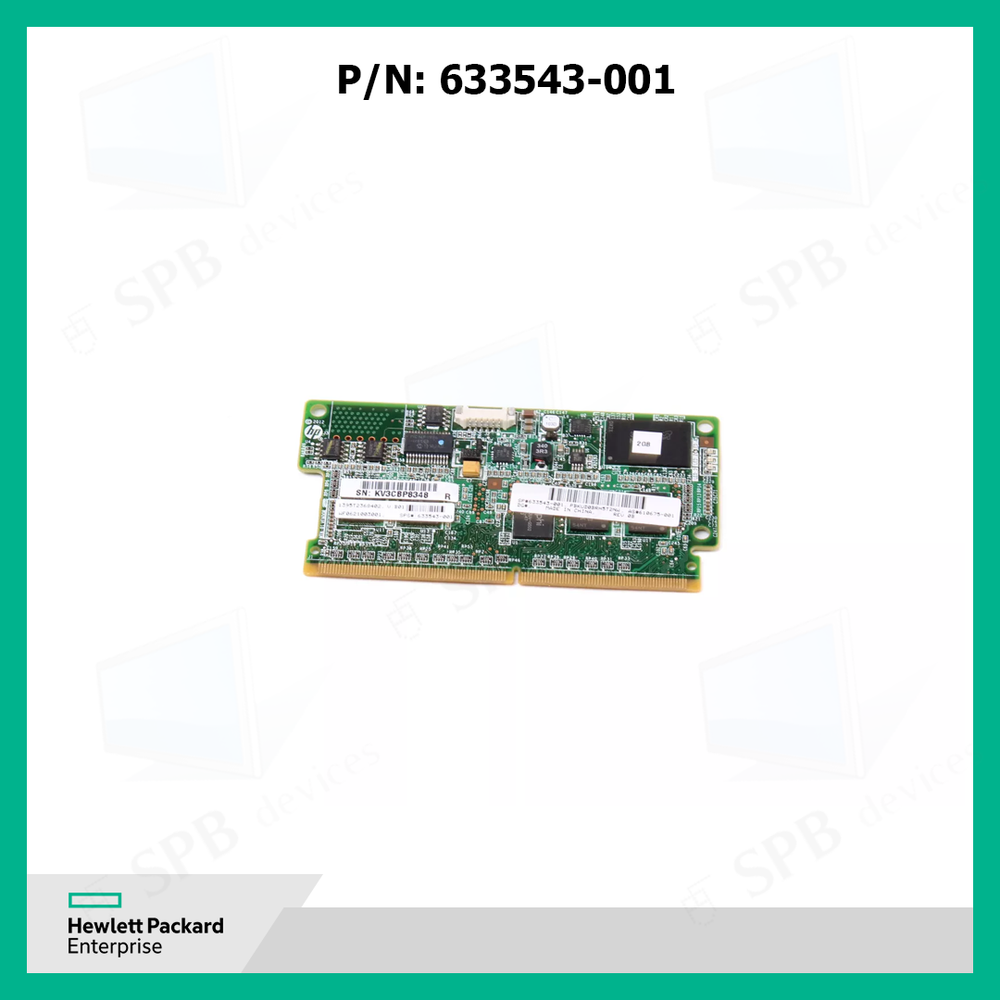 Модуль Кэш-памяти HP 633543-001 Gen8 Smart Array P420 / 2GB FBWC 6Gb Raid Controller 631681-B21, 610675-001