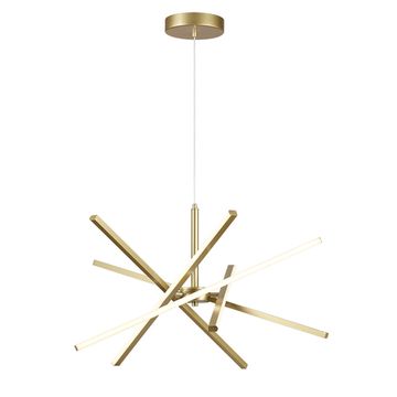 Подвесной светильник LED 60W 4000К 6564/60L золото Parker Lumion