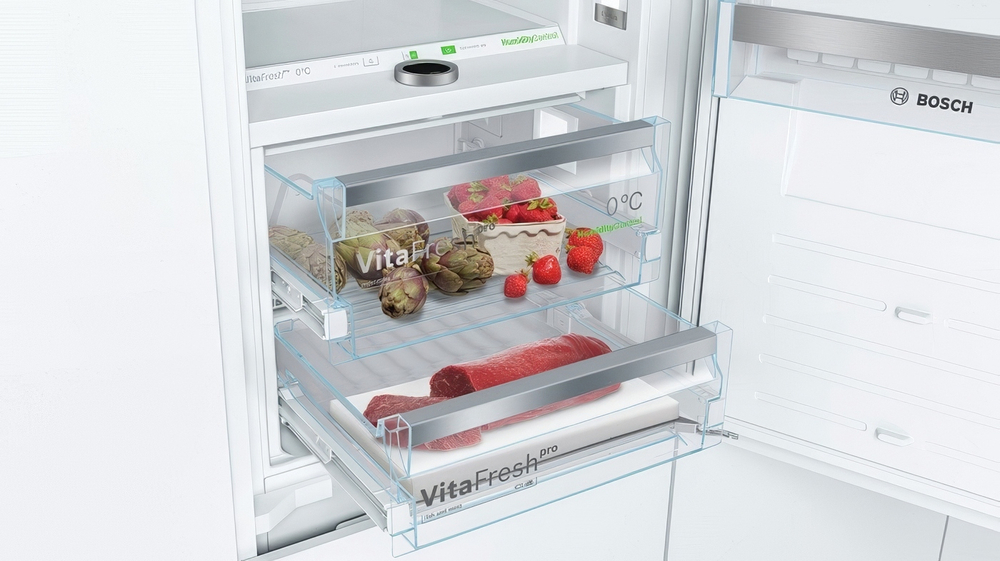 Встраиваемый двухкамерный холодильник Bosch KIF86HD20R