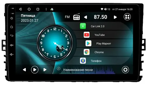 Магнитола для Volkswagen Bora 2018+ - Vaycar VA81U-9022 на Android 13, Быстрая, 4G SIM-слот
