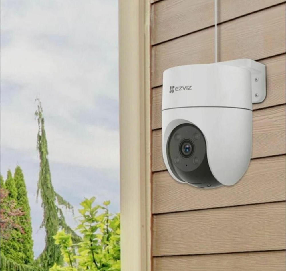 EZVIZ CS-H8c 2 МП поворотная Wi-Fi камера c распознаванием людей.