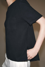 ФУТБОЛКА INTERLOCK С КАРМАНОМ — ZARA