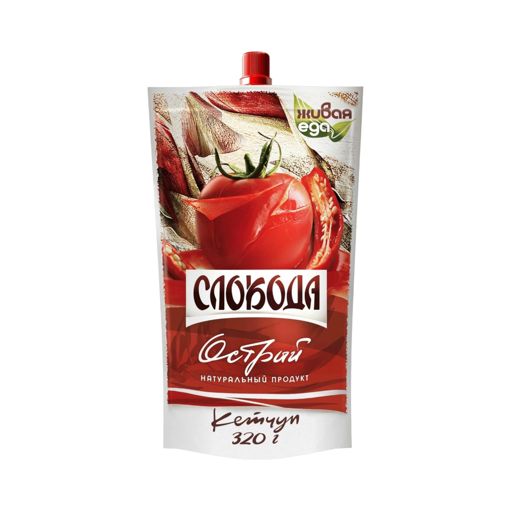 Кетчуп "Слобода" острый 320г