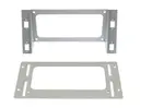 Комплект рамки с разъёмами 9"+can VW Multivan 2003-2015, Caravelle/Transporter 2003-2009(острые углы)
