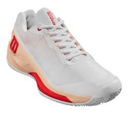 Женские Кроссовки теннисные Wilson Rush Pro 4.0 Clay - белый