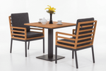 Стол обеденный Ideal Patio ЭГМОНТ из тика 80x80