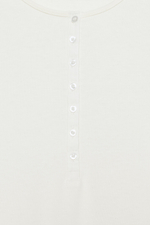 ФУТБОЛКА С ВОРОТНИКОМ ХЕНЛИ — ZARA