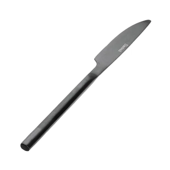 Нож столовый 22 см матовый черный цвет Black Sapporo PVD P.L. - Davinci [12]