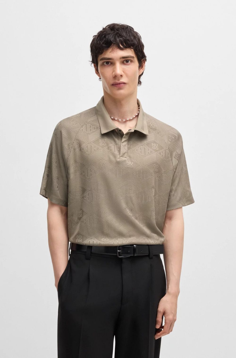 Поло мужское HUGO Dompoli