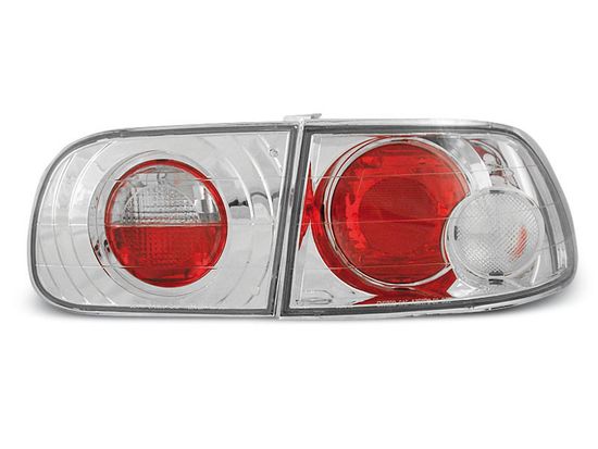Задние фонари Honda Civic 5 chrome