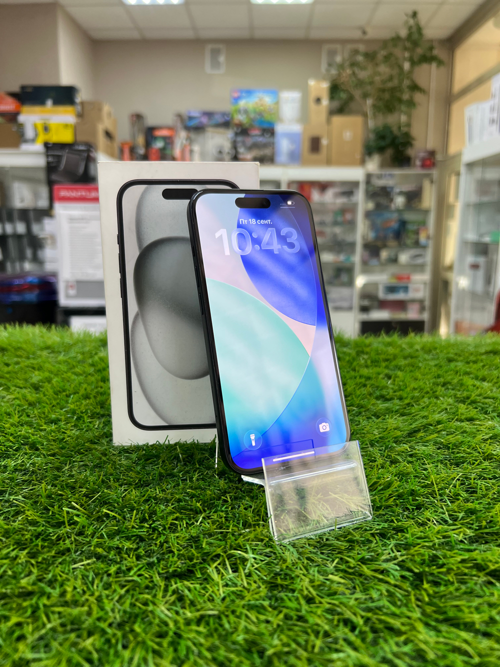 Б/У iPhone 15 256Gb Black