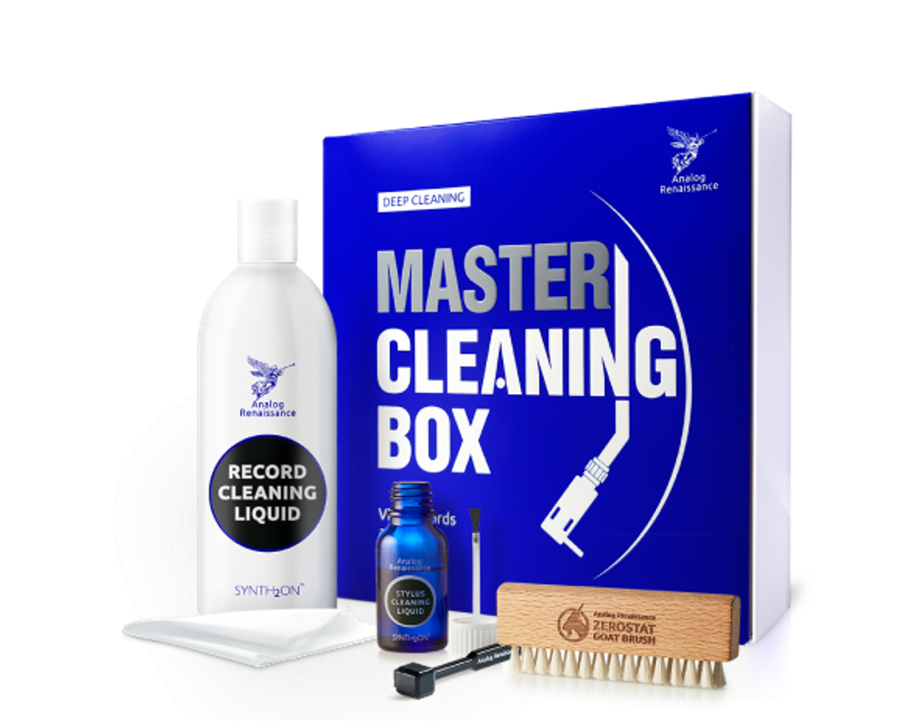 Набор для глубокой очистки виниловых пластинок Master Cleaning Box