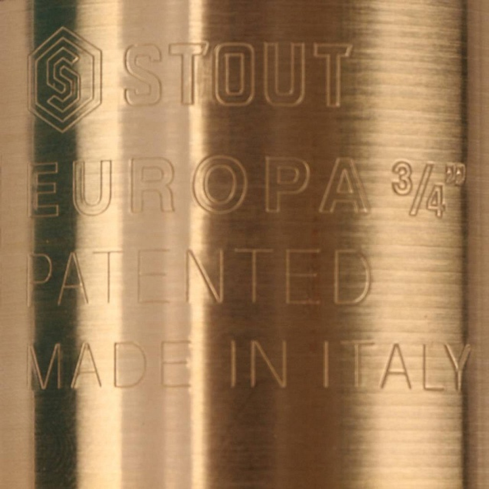 Обратный клапан STOUT Europa 3/4" (металлическое седло)