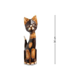 99-101 Фигурка «Кошка» н-р из трех 30,25,20 см (албезия, о.Бали)