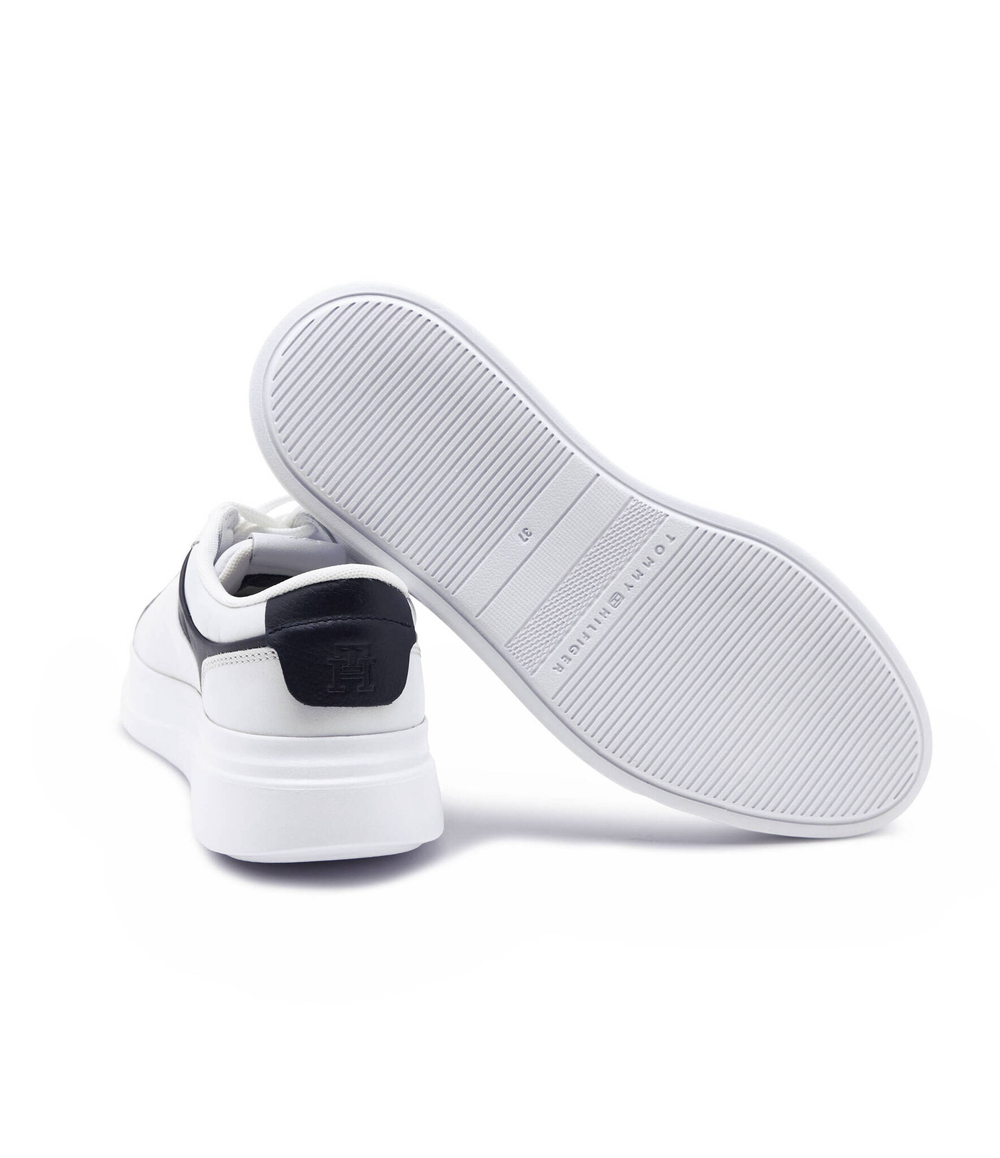 Кожаные кроссовки pointy court Tommy Hilfiger - белый(FW0FW07460)