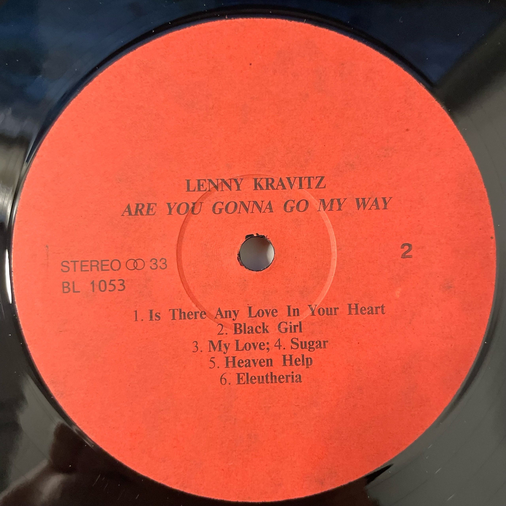 Винтажная виниловая пластинка LP Lenny Kravitz Are You Gonna Go My Way (Россия 1993)