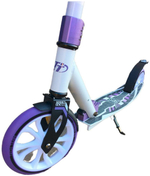 Детский городской самокат TechTeam Jogger 210 2021, бело-фиолетовый