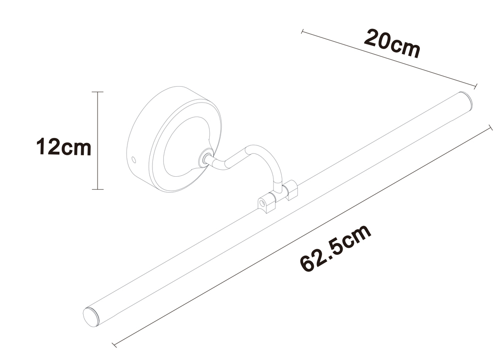 Подсветка декоративная Arte Lamp Sol A7912AP-1BK