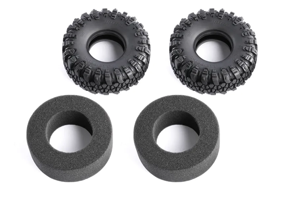Резина BATRAZZI 120*43mm 1.9” Mud Pro-X M/T Tires (2Шт)