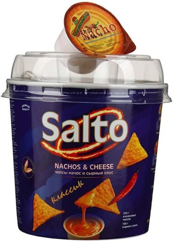 Чипсы кукурузные натур. "NACHOS" классик 6х220гр
