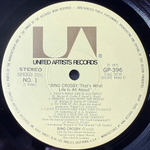 Bing Crosby ‎– That's What Life Is All About (Япония 1975г.)