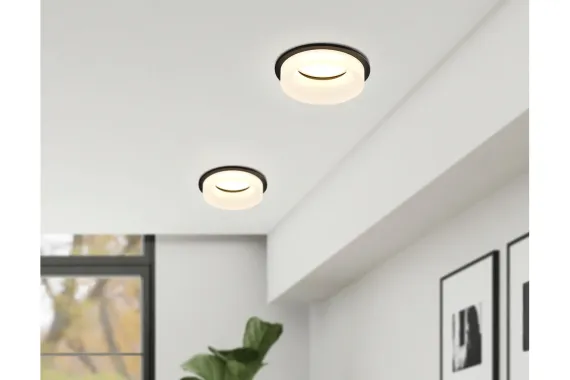 Светильник точечный Ambrella TN1303 MR16 черный/белый матовый 42389
