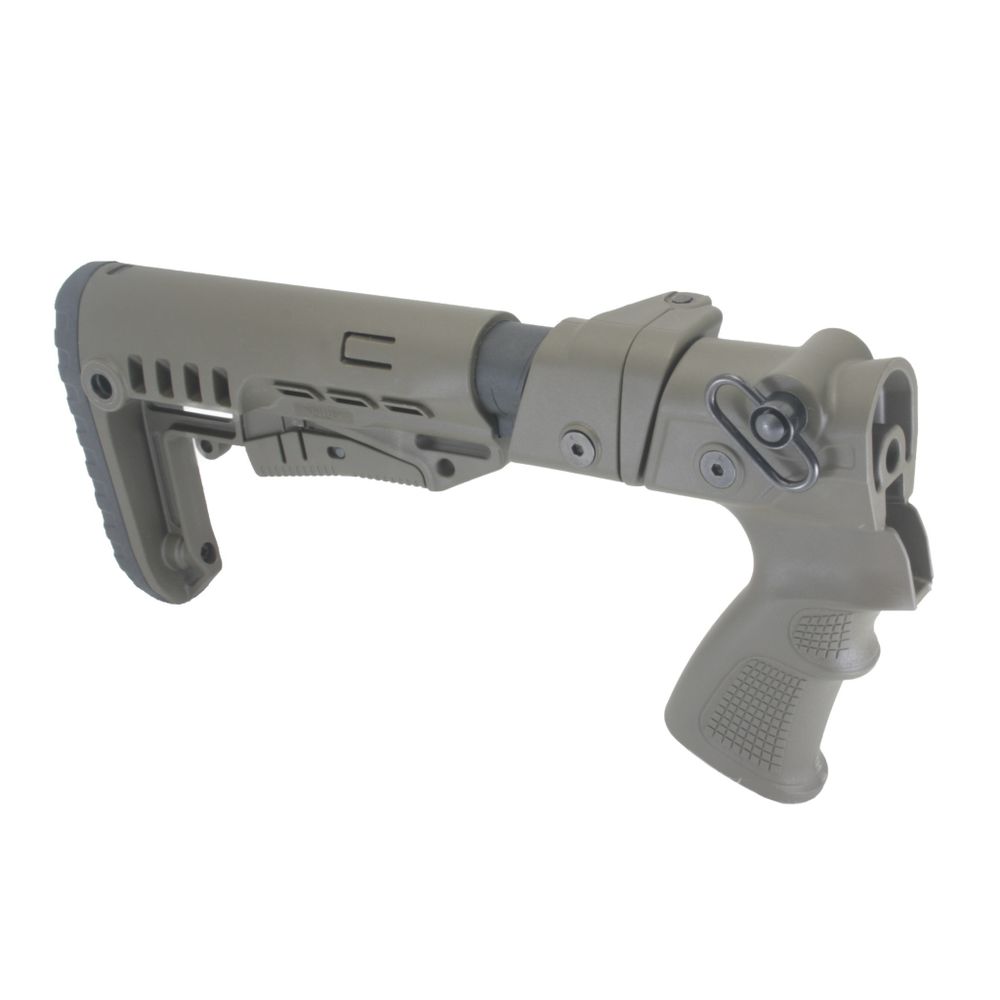 Комплект: Пластиковый складной приклад МР-155, -135, DLG Tactical