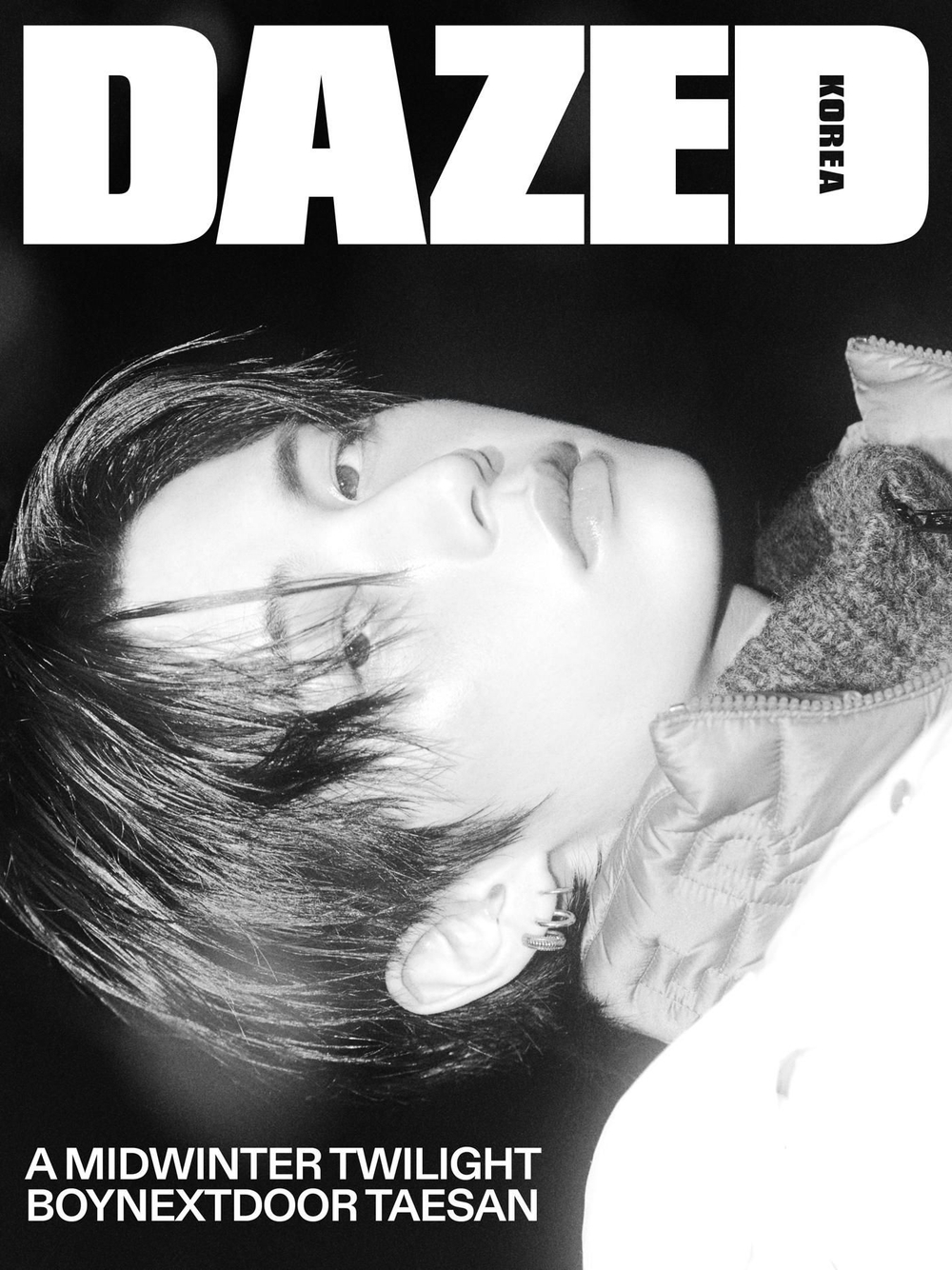 публикация DAZED - 2025.11 BOYNEXTDOOR TAESAN E Type